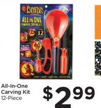 Food 4 Less All-in-one carving kit offer