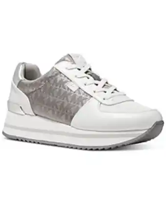 Macy's Women's monique trainer lace-up sneakers offer