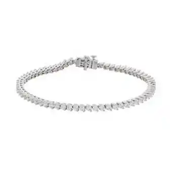 Kohl's 10k white gold 4 carat t.w. diamond tennis bracelet offer