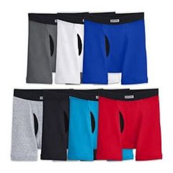 Kohl's Boys fruit of the loom® signature 7-pack eversoft coolzone boxer briefs offer