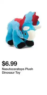 Nasutoceratops plush dinosaur toy