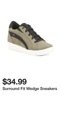 TJ Maxx Surround fit wedge sneakers offer