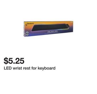 Five Below Led wrist rest for keyboard offer
