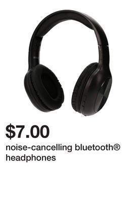 Five Below Noise-cancelling bluetooth® headphones offer