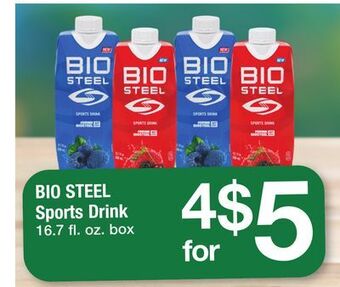 ACME Bio steel sports drink offer