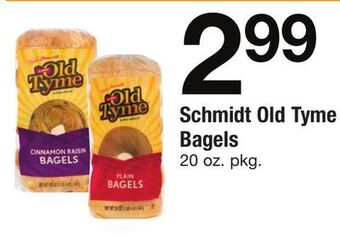 ACME Schmidt old tyme bagels offer