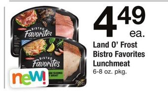 ACME Land o'frost bistro favorites lunchmeat offer