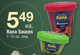 ACME Rana sauces offer