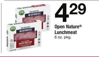 ACME Open nature® lunchmeat offer