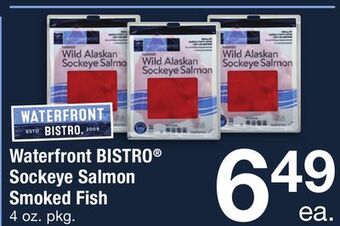 ACME Waterfront bistro® sockeye salmon smoked fish offer