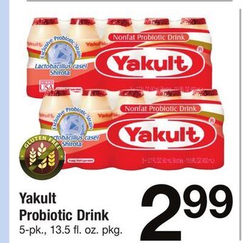 ACME Yakult probiotic drink offer