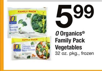 ACME O organics® family pack vegetables offer