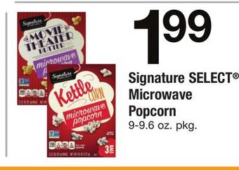 ACME Signature select® microwave popcorn offer