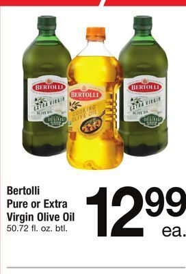 ACME Bertolli pure or extra virgin olive oil offer