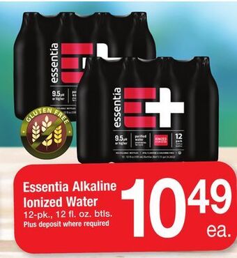ACME Essentia alkaline ionized water offer
