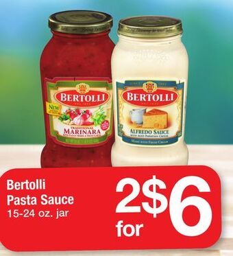 ACME Bertolli pasta sauce offer