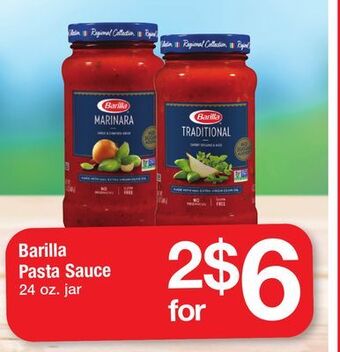 ACME Barilla pasta sauce offer