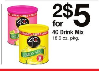ACME 4c drink mix offer