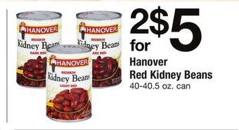 ACME Hanover red kidney beans offer