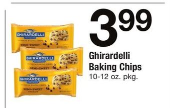 ACME Ghirardelli baking chips offer
