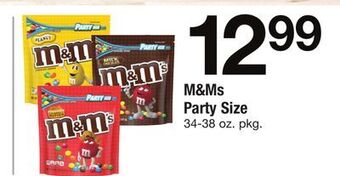 ACME M & ms party size offer