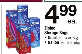 ACME Ziploc storage bags offer