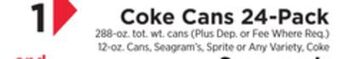 ShopRite Cans 24-pack offer