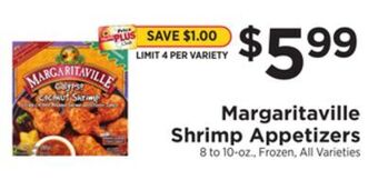 ShopRite Shrimp appetizers offer