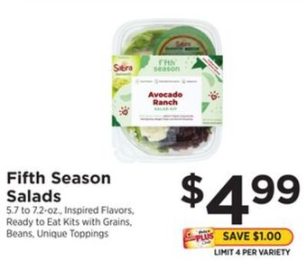 ShopRite Salads offer