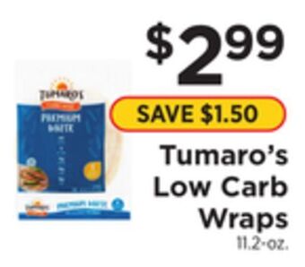 ShopRite Low carb wraps offer