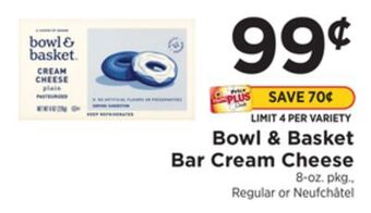 ShopRite Bar cream cheese offer