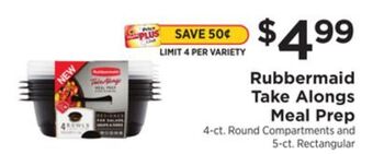 ShopRite Take alongs meal prep offer