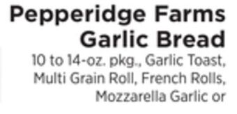 ShopRite Garlic bread offer