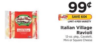 ShopRite Ravioli offer