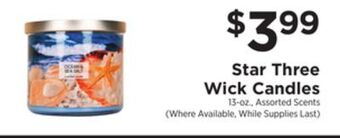 ShopRite Wick candles offer