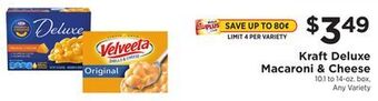 ShopRite Deluxe macaroni & cheese offer
