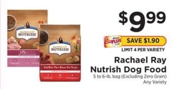 ShopRite Nutrish dog food offer