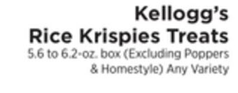 ShopRite Rice krispies treats offer