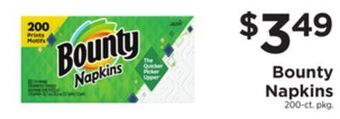 ShopRite Napkins offer