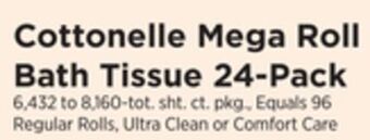 ShopRite Mega roll bath tissue 24-pack offer