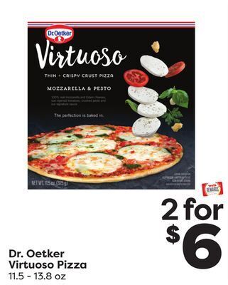 Weis Markets Dr. oetker virtuoso pizza offer