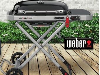 Ace Hardware Weber® traveler® portable lp grill offer