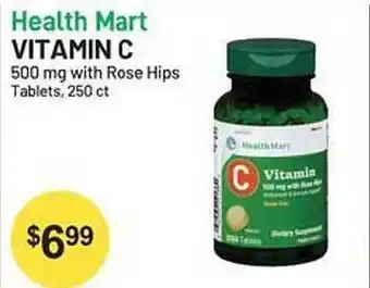Health Mart Health mart vitamin c 500 mg with rose hips tablets offer