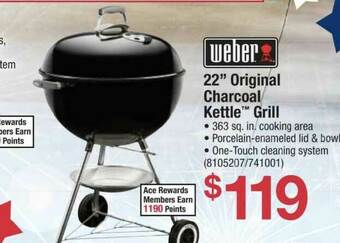 Ace Hardware Weber 22 offer