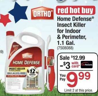 Ace Hardware Ortho Home Defense® Insect Killer For Indoor & Perimeter 1.1 Gal. offer