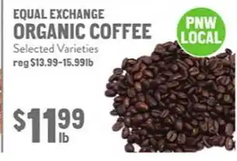 New Seasons Market Equal exchange organic coffee select varieties offer