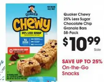 Kroger Quaker Chewy offer