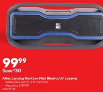 Altec Lansing Rockbox Mini Bluetooth Speaker