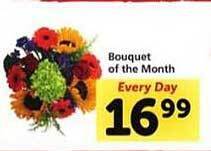 Safeway Bouquet of the month offer