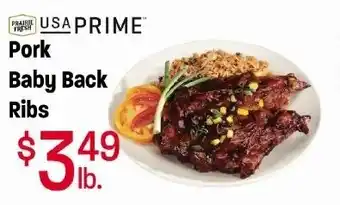Lin's Market Pork Baby Back Ribs offer